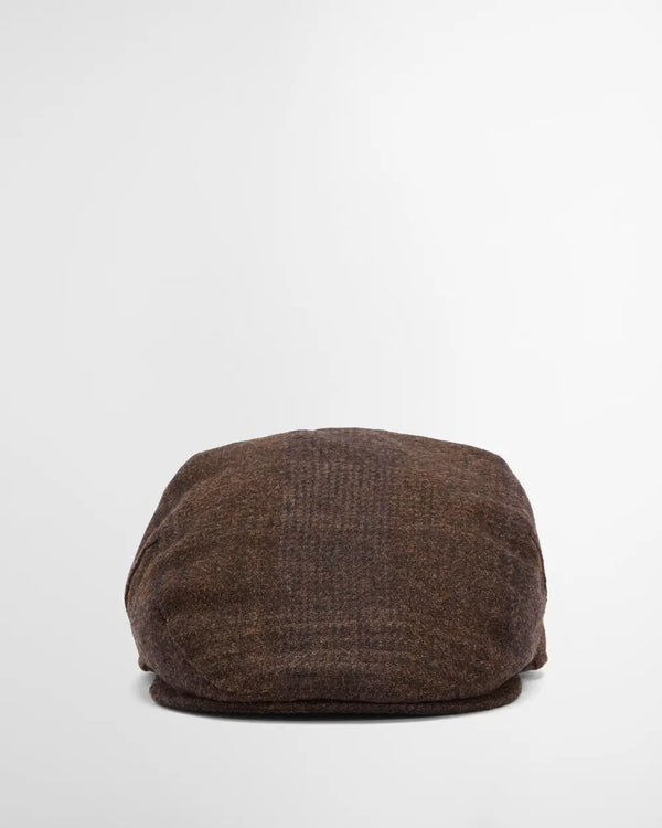 Brown Deveron Tweed Flat Cap