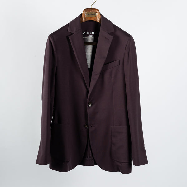Plum Jersey Travel Blazer