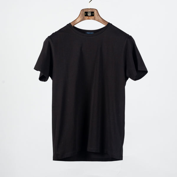 Black PYA Iconic Crewneck T-Shirt