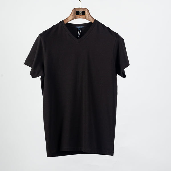 Black PYA Iconic V-neck T-Shirt