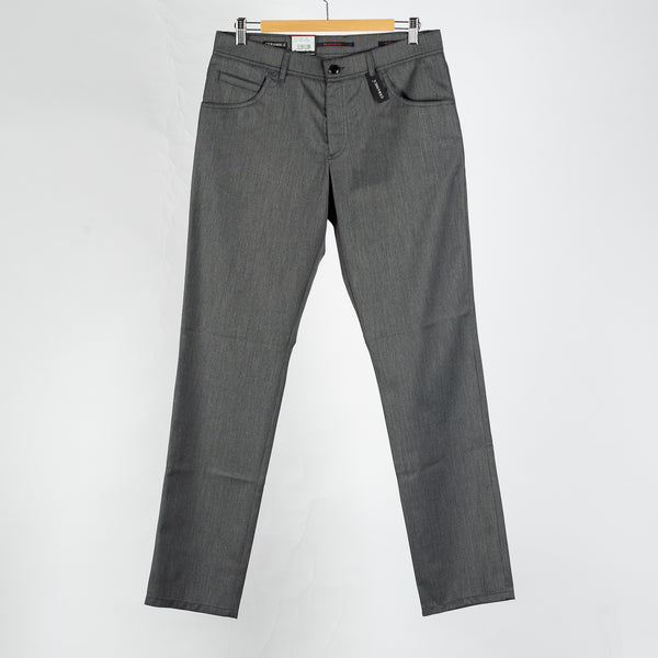 Charcoal Two Tone Stone 1942 Ceramica Trousers