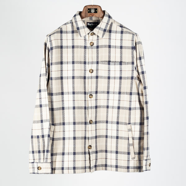 Vennel Textured Tartan Overshirt