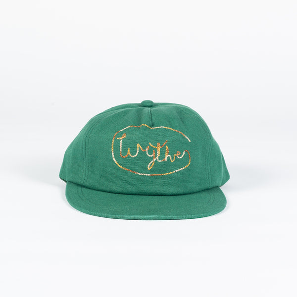 Green Chainstitched Canvas Ranch Hat