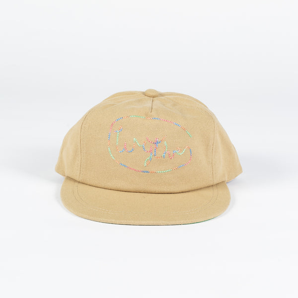 Khaki Chainstitched Canvas Ranch Hat