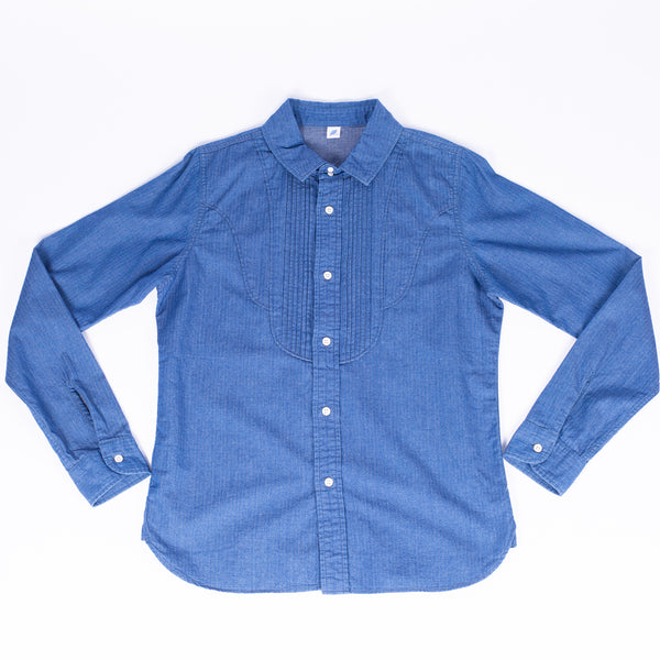 Denim Long Sleeve Button Up