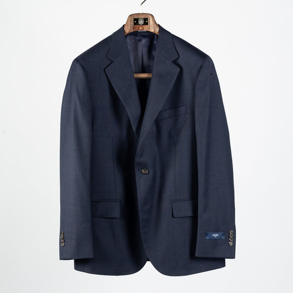 Deep Navy Birdseye Wool Suit