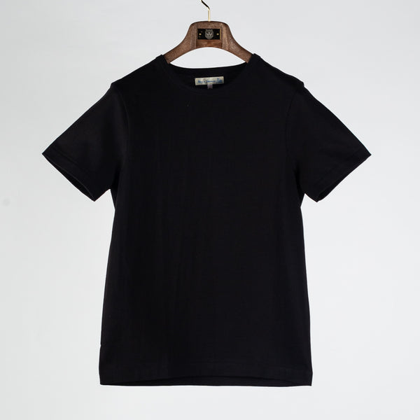 Deep Black 215 Loopwheeled Midweight T-Shirt
