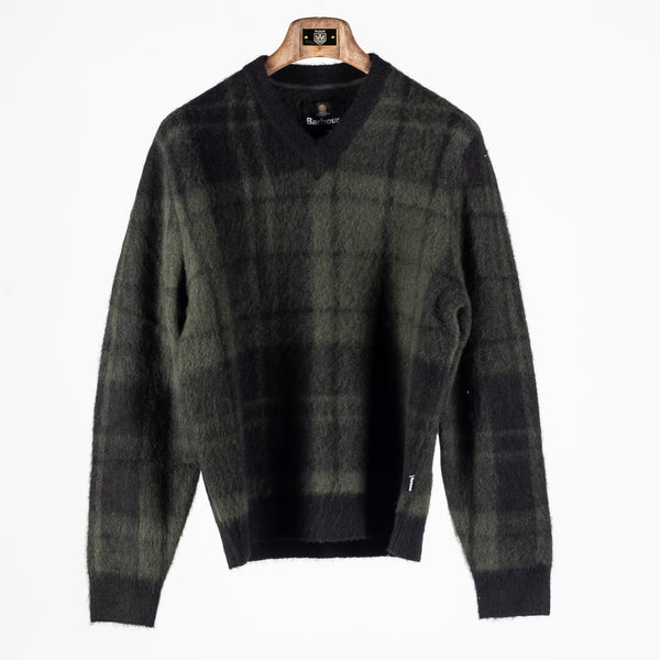 Black Tartan Hunham Knit