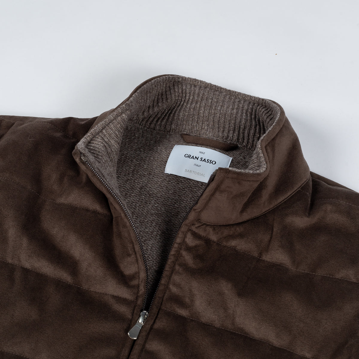 Alcantara & Wool Eco-Down Jacket – Mr.Derk