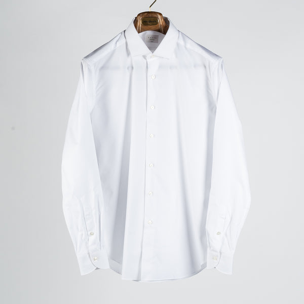 White Oxford Travel Dress Shirt