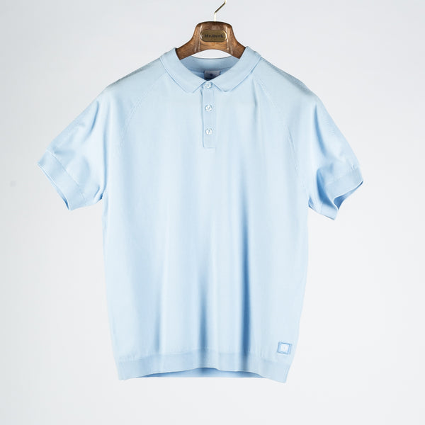 Sky Blue Luxe Polo