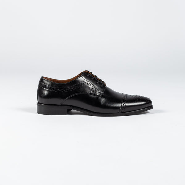 Black Brogue Dress Shoe