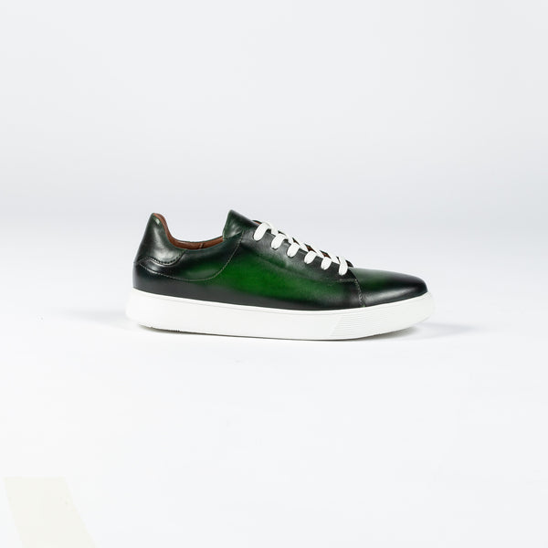 Emerald Green Leather Sneaker