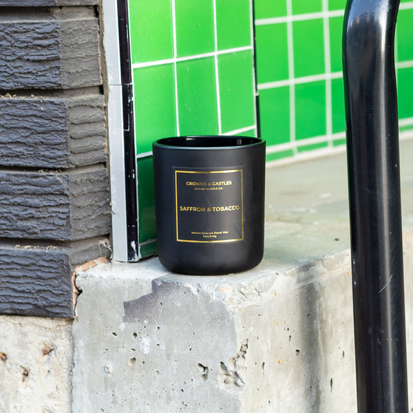 Saffron & Tobacco 12oz Candle