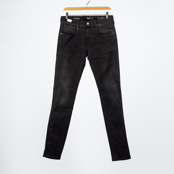 Black Hyperflex X Clouds Anabass Slim Fit Jeans
