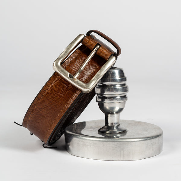 Hand Dyed Embossed Belt