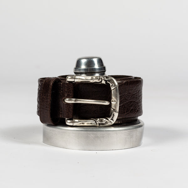 Brown Soft Touch Tubular Belt