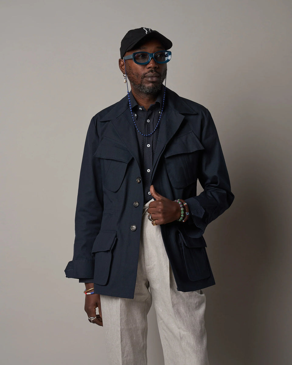 Navy J002 Jungle Jacket – Mr.Derk