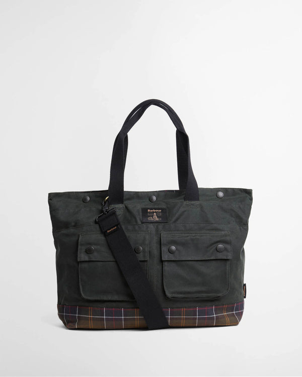 Sage Field Wax Tote