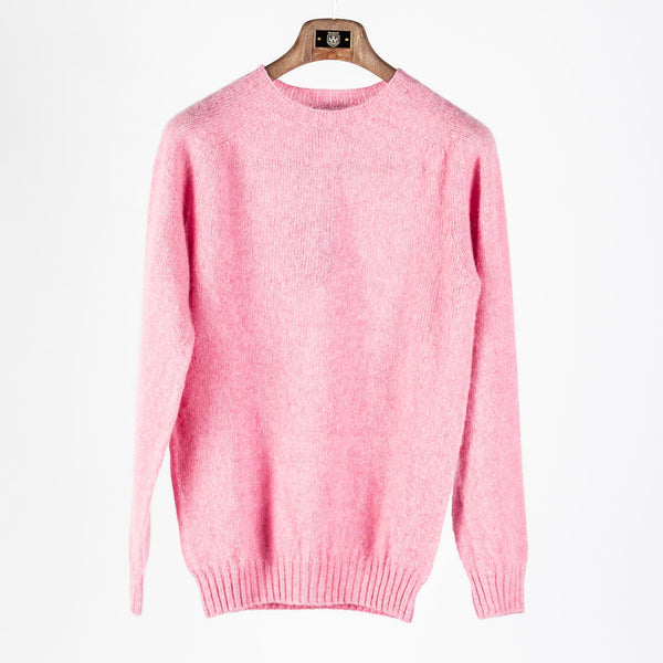 Sakura Shaggy Crew Neck Sweater