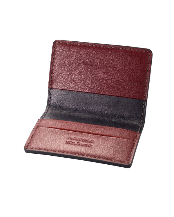 Artem Leather Folding Card Holder