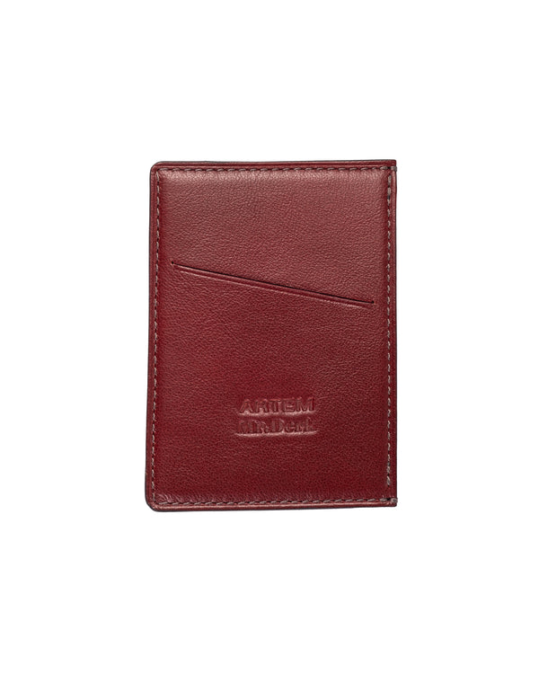 Artem Leather Flat Card Holder