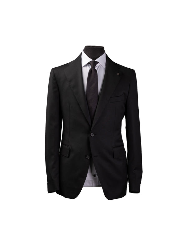 Black Vesuvio SB Wool Suit