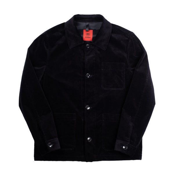 Black Corduroy Chore Jacket