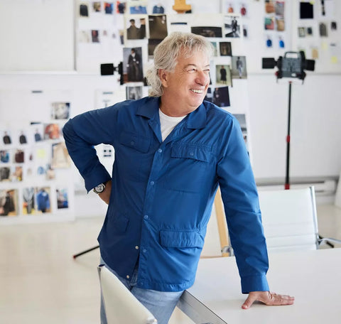 Patrick Assaraf in his Toronto design studio