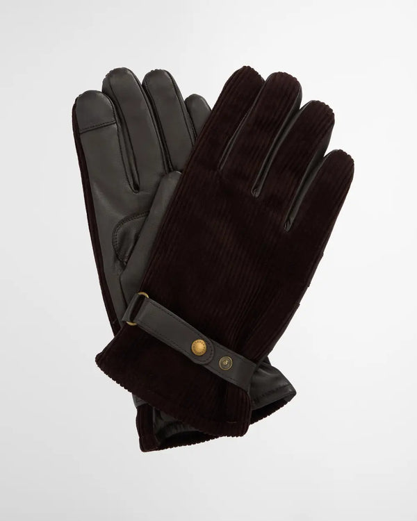 Brown Cord Nelson Gloves