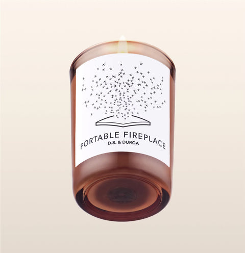 DS & Durga D.S. & Durga Portable Fireplace Candle 1