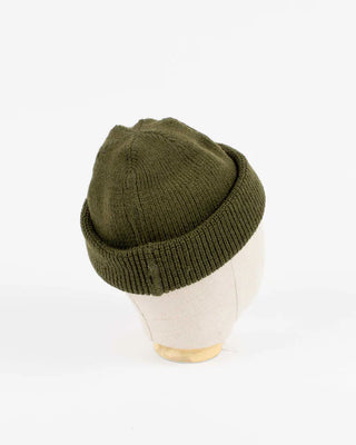 Dehen 1920 Dehen Loden Wool Knit Watch Cap - Black, Wool - Detail View