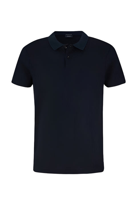 Joop Textured Navy Bradley Polo 1