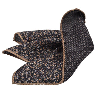 Dion Assorted Dion SS25 Silk Reversible Pocket Squares 6