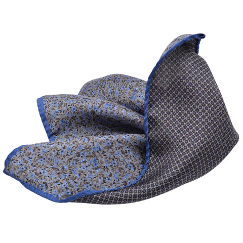Dion Assorted Dion SS25 Silk Reversible Pocket Squares 5