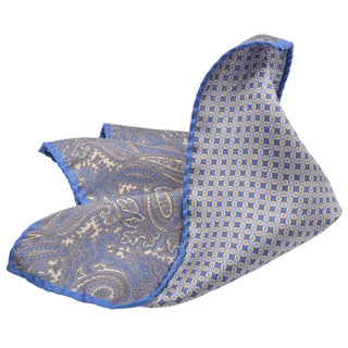 Dion Assorted Dion SS25 Silk Reversible Pocket Squares 8