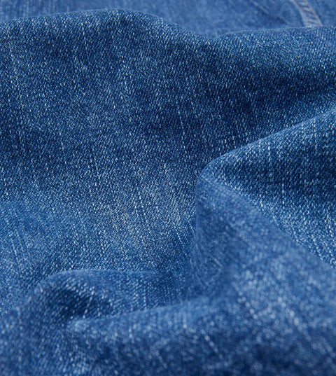 Drake's Bleach Wash Selvedge Denim Five-Pocket Chore Jacket 2