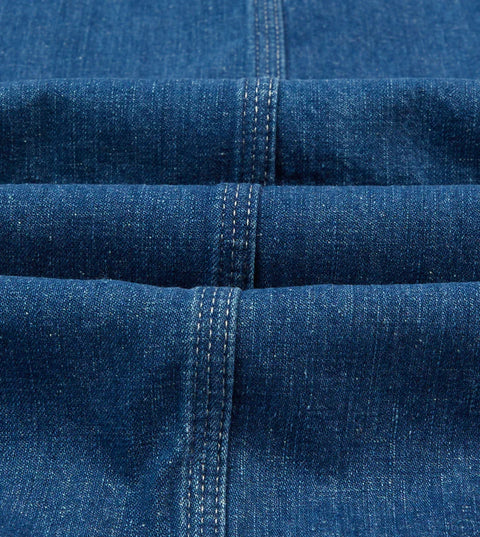 Drake's Stone Wash Selvedge Denim Welder Jacket 2