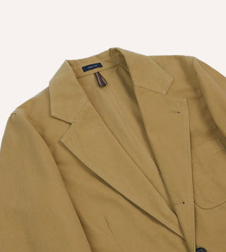 Drake's Sand Vintage Wash Cotton Games Blazer Mk. I 3
