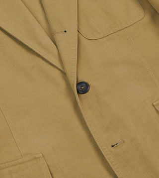 Drake's Sand Vintage Wash Cotton Games Blazer Mk. I 5