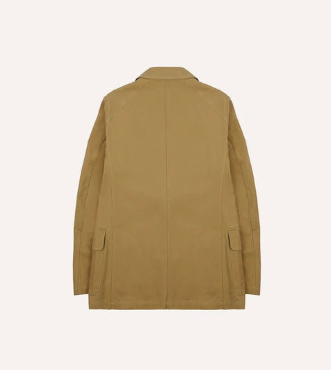 Drake's Sand Vintage Wash Cotton Games Blazer Mk. I 8
