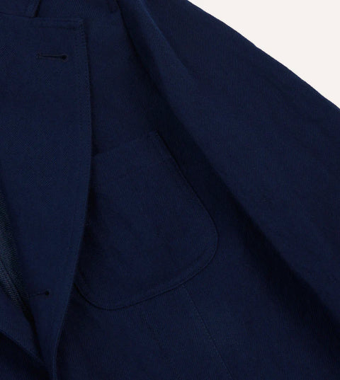 Drake's Navy Wool Games Blazer Mk. IV 5