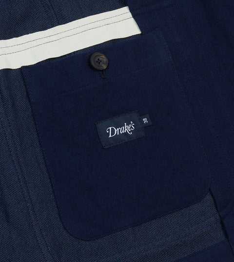 Drake's Navy Wool Games Blazer Mk. IV 8