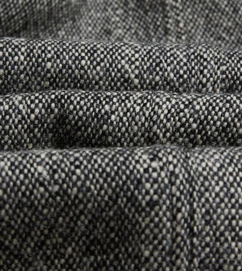 Drake's Black & White Tweed Western Games Blazer — back