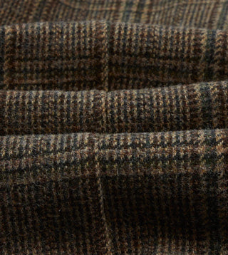 Drake's Brown Check Harris Tweed Games Blazer Mk. VII 2