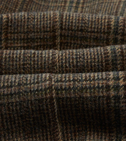 Drake's Brown Check Harris Tweed Games Blazer Mk. VII 2