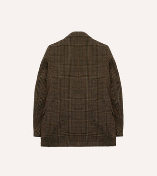 Drake's Brown Check Harris Tweed Games Blazer Mk. VII 9