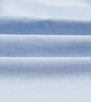 Drake's Ice Blue Cotton Oxford Cloth Button-Down Shirt 2