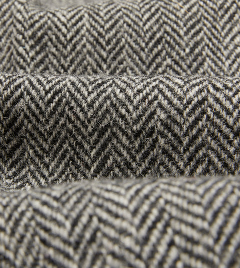 Drake's Harris Tweed One Pleat Games Trousers — back