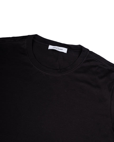 Gran Sasso Black Soft T-Shirt 2